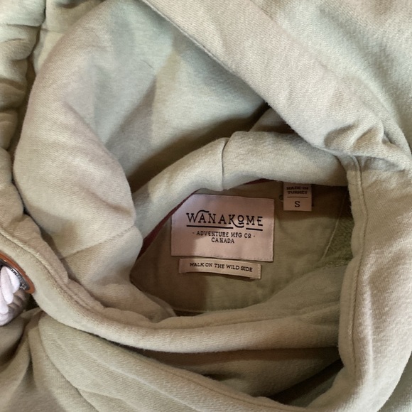 Wanakome tri colour Hoodie Sweatshirt (S) - Picture 2 of 4